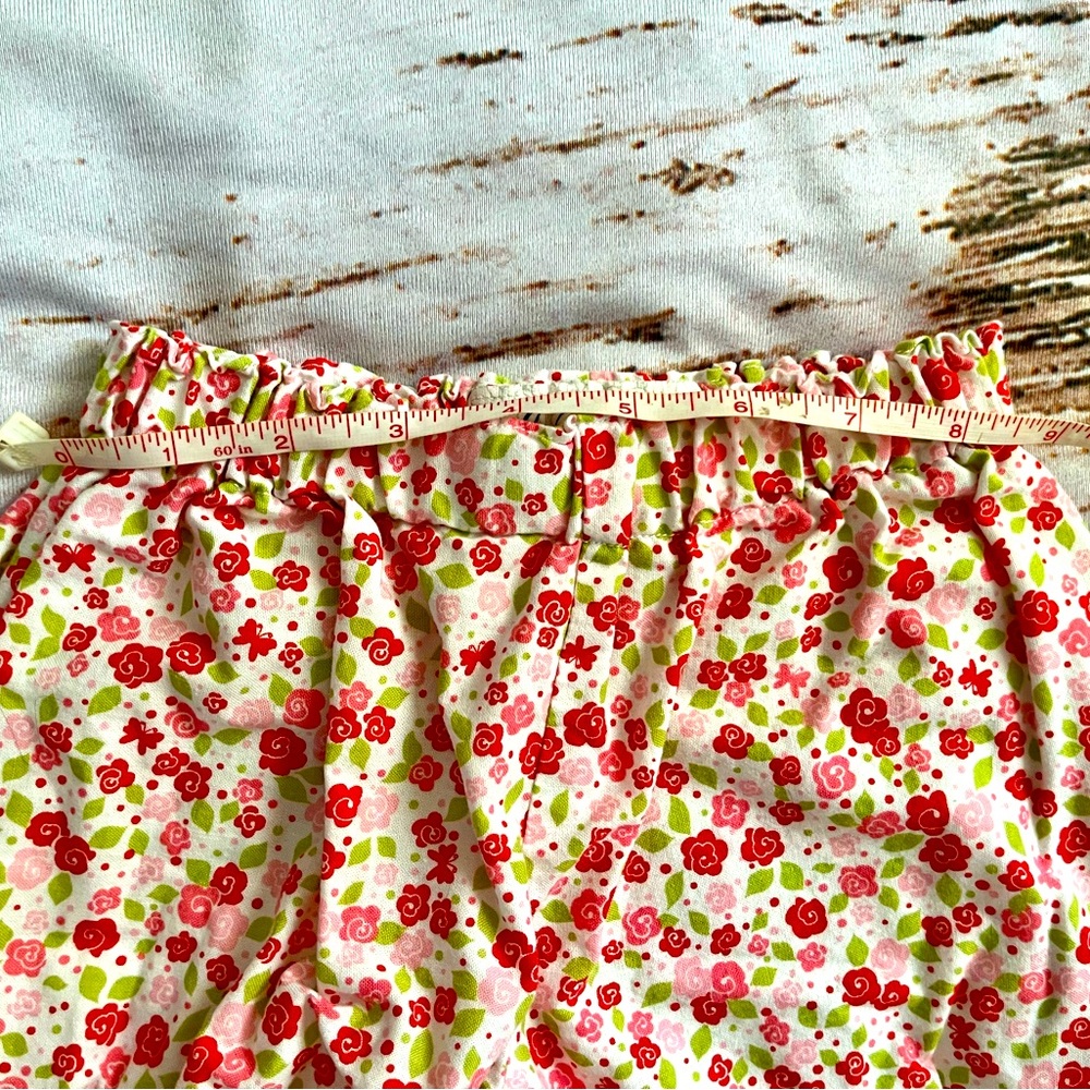 🍓Handmade☕️ by Etsy maker J. Marie 2 piece outfit featuring strawberries and tea - Picture 9 of 11
